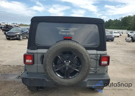 2021 Jeep Wrangler Unlimited Sport from USA, damaged, VIN 1C4HJXDN5MW519725